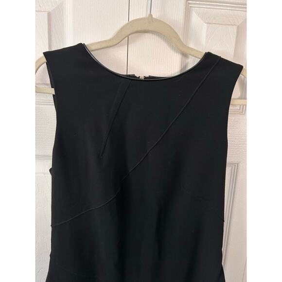 WHBM White House Black Market Black Sheath Dress Size 10 - Picture 4 of 10